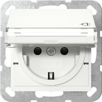 4010337094265 - Schutzkontaktsteckdose Typ F 16 Ampere 250 Volt mit Klappdeckel und erhöhtem Berührungsschutz