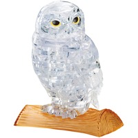HCM Crystal Puzzle Eule Transparent