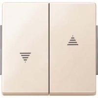 Merten Wippe für Rollladen-Wippschalter und Wipptaster Einsatz weiß, Retail