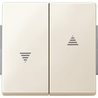 Merten Wippe für Rollladen-Wippschalter und Wipptaster Einsatz weiß, Retail