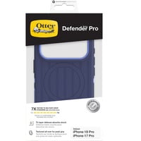 Otterbox Defender Pro, Handyhülle blau, iPhone 18 Pro / 17 Pro, MagSafe