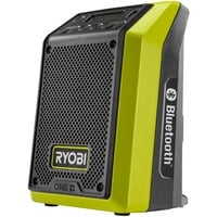 Ryobi Akku-Bluetooth Box , Lautsprecher schwarz/grün, ONE+ 18V