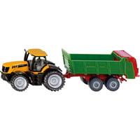 SIKU 1133 BLISTER JCB mit Strautmann Universalstreuer, Modellfahrzeug 