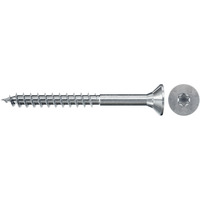 fischer Spanplattenschraube ClassicFast II 4,5x45 Senkkopf TX 500 Stück, mit Teilgewinde, verzinkt