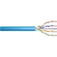 Digitus Professional Cat.6a U/UTP Verlegekabel simplex, Dca blau, 500 Meter Trommel