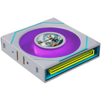 Lian Li UNI FAN SL-INF LCD FLEX 120 Wireless, Gehäuselüfter weiß, Reverse, 120 mm