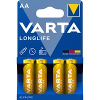 Varta Longlife , Batterie 4 Stück, AA
