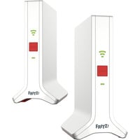 AVM FRITZ!Mesh Set 4200 2er-Set, Repeater weiß/rot, 2x FRITZ!Repeater 3000 AX