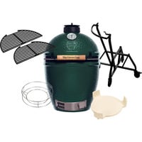 Big Green Egg Large Starter-Set , Holzkohlegrill grün, Ø 46cm