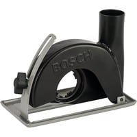 Bosch Professional Absaughaube mit Führungsschlitten, Ø 115/125mm, Staubsauger-Aufsatz schwarz, für Winkelschleifer