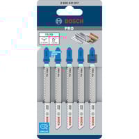 Bosch Stichsägeblatt T 127 D Special for Alu, 100mm 5 Stück