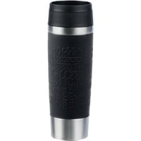 Emsa TRAVEL MUG Classic Grande Thermobecher schwarz/edelstahl, 0,5 Liter