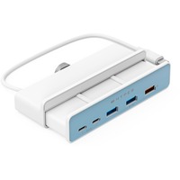 Hyper HyperDrive 5-in-1 USB-C Hub für iMac, USB-Hub weiß