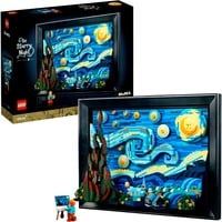 Image of 21333 Ideas Vincent van Gogh – Sternennacht, Konstruktionsspielzeug