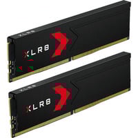 PNY DIMM 32 GB DDR5-6400 (2x 16 GB) Dual-Kit, Arbeitsspeicher schwarz, MD32GK2D5640036XR, XLR8 Gaming EPIC-X, INTEL XMP, AMD EXPO