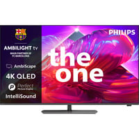 Philips 55PQS9001/12 The One, QLED-Fernseher 139 cm (55 Zoll), grau, UltraHD/4K, Ambilight 3-seitig, Drehbarer Standfuß, 120Hz Panel