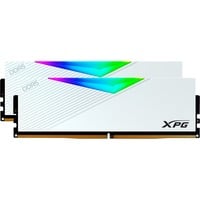 ADATA DIMM 32 GB DDR5-6400 (2x 16 GB) Dual-Kit, Arbeitsspeicher weiß, AX5U6400C3216G-DCLARWH, Lancer RGB, INTEL XMP