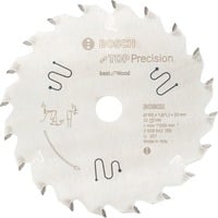 Bosch Professional Kreissägeblatt Best for Wood, Ø 165mm, 20Z Bohrung 20mm, für Handkreissägen