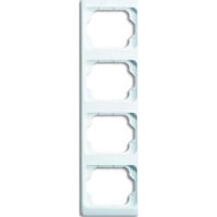 Busch-Jaeger Rahmen vierfach senkrecht weiß, Retail