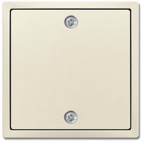 Busch-Jaeger Zentralscheibe für Zugschalter mit Schraubbefestigung, Abdeckung weiß, Retail