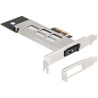 DeLOCK DeLock Wechselrahmen PCI Express Karte für 1 x M.2 NMVe SSD, Schnittstellenkarte