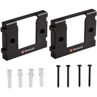 EINHELL Power X-Change Akku-Wandhalterung schwarz, 2 Stück