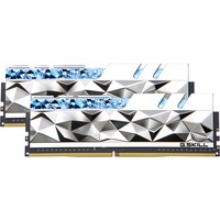 G.Skill DIMM 16 GB DDR4-3600 (2x 8 GB) Dual-Kit, Arbeitsspeicher silber, F4-3600C16D-16GTESC, Trident Z Royal Elite, INTEL XMP