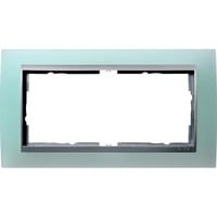 Gira Abdeckrahmen zweifach opak Event grün, Retail