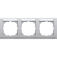 Merten Rahmen dreifach aluminium, Retail