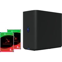 4250494931182 - Unifi UNAS2 + IronWolf NAS 2 x 4 TB Bundle