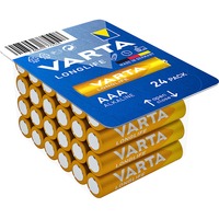 Varta Longlife, Batterie 24 Stück, AAA