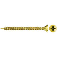 fischer Spanplattenschraube ClassicFast II 4,0x16 Senkkopf PZ 1.000 Stück, mit Vollgewinde