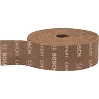 Bosch Professional Expert Vliesrolle N880 Grob A, 100mmx10m, Schleifblatt braun, 10 Meter Rolle, zum Handschleifen