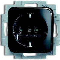 Busch-Jaeger Steckdosen Einsatz mit erhöhtem Berührungsschutz 20 EUCKS-215 schwarz, Retail