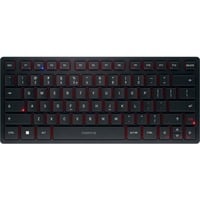 CHERRY KW 9200 MINI, Tastatur schwarz, EU-Layout (QWERTY), SX-Scherentechnologie