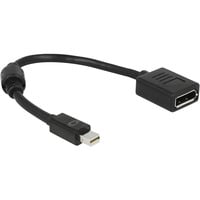 DeLOCK Adapterkabel Mini DisplayPort > DisplayPort 1.4, 8K schwarz, 15cm