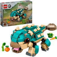 LEGO 76962 Jurassic World Baby Bumpy: Ankylosaurus, Konstruktionsspielzeug 