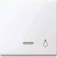 Merten Wippe Kontrollfenster Aufdruck Licht, Abdeckung weiß (glänzend), Retail