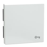 Merten Wippe Schlüssel Wechselschalter Kreuzschalter Taster Einsatz weiß (glänzend), Retail