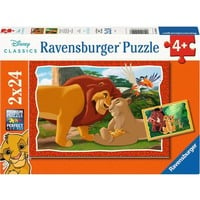 Ravensburger Kinderpuzzle Disney Classics Kreis des Lebens 2x 24 Teile