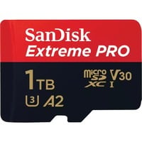 SanDisk Extreme PRO 1 TB microSDXC, Speicherkarte UHS-I U3, Class 10, V30, A2