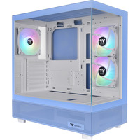 Thermaltake View 270 Plus TG ARGB Hydrangea Blue, Tower-Gehäuse hellblau, Tempered Glass x 2