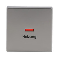 0 Wippe mit Aufdruck Heizung Notschalter edelstahl, Retail
