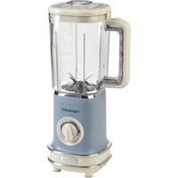 Ariete Standmixer Vintage 568 hellblau/weiß, 500 Watt