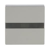 Busch-Jaeger Komfortschalter mit Orientierungslicht, Bewegungsmelder edelstahl, Retail