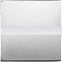 Busch-Jaeger Komfortschalter mit Orientierungslicht, Bewegungsmelder edelstahl, Retail