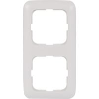 Busch-Jaeger Rahmen zwei-fach, Designlinie Reflex SI, Unterputzmontage, Kunststoff, glänzend weiß (glänzend), Retail