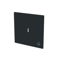 Busch-Jaeger Wippe mit Symbol Klingel mit transparenter Kalotte schwarz, Retail