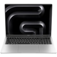 GEEKOM GeekBook M16, Notebook silber, Intel® Core™ Ultra 9 185H, Intel® Arc™ Graphics, 16 GB LPDDR5, 512 GB (512 GB SSD), Windows 11 Pro
