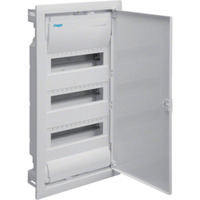 HAGER VU36NC - Kleinverteiler volta, Unterputz, 3x12 PLE IP30 mit Tür